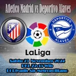 Prediksi Atletico Madrid vs Alaves