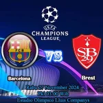 Prediksi Barcelona vs Brest