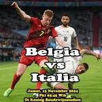 Prediksi Belgia vs Italia