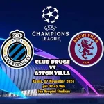 Prediksi Club Brugge vs Aston Villa