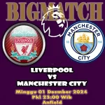 Prediksi Liverpool vs Manchester City