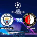 Prediksi Manchester City vs Feyenoord