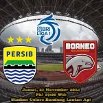 Prediksi Persib vs Borneo