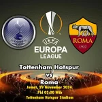 Prediksi Tottenham vs Roma