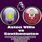 Prediksi Aston Villa vs Southampton
