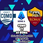 Prediksi Como vs Roma