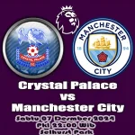 Prediksi Crystal Palace vs Manchester City