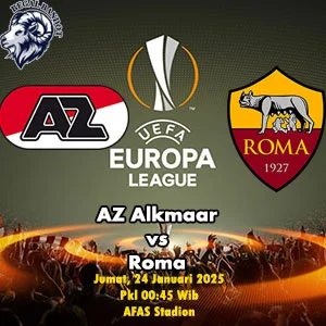 Prediksi AZ Alkmaar vs Roma