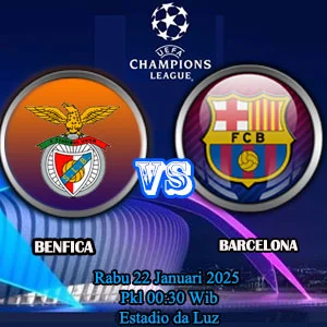 Prediksi Benfica vs Barcelona