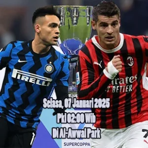 Prediksi Inter Milan vs AC Milan 07 Januari 2025