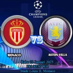 Prediksi Monaco vs Aston Villa