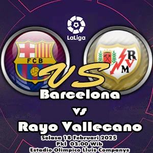 Prediksi Bola Barcelona vs Rayo Vallecano