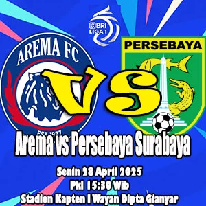 Prediksi Bola Arema vs Persebaya