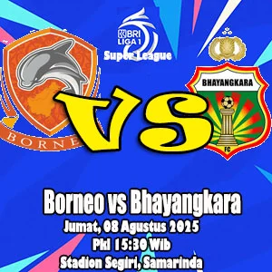 Prediksi Bola Borneo vs Bhayangkara