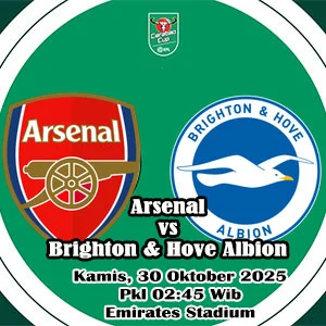 Prediksi Bola Arsenal vs Brighton