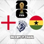 Prediksi Bola Inggris vs Ghana