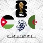 Prediksi Bola Yordania vs Aljazair
