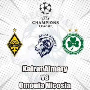 Prediksi Bola Kairat Almaty vs Omonia Nicosia