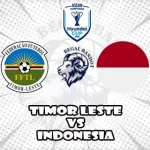 Prediksi Bola Timor Leste vs Indonesia