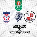 Prediksi Bola York City vs Crawley Town