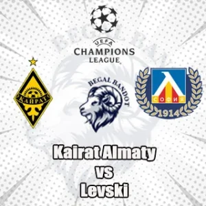 Prediksi Bola Kairat Almaty vs Levski